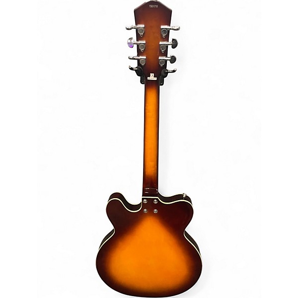 Used Airline H75 honeyburst Hollow Body Electric Guitar