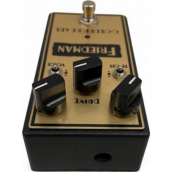 Used Friedman Golden Pearl Overdrive Effect Pedal