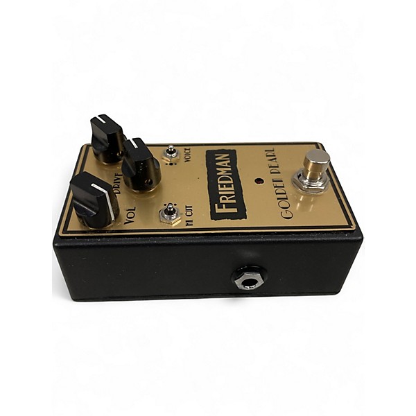 Used Friedman Golden Pearl Overdrive Effect Pedal