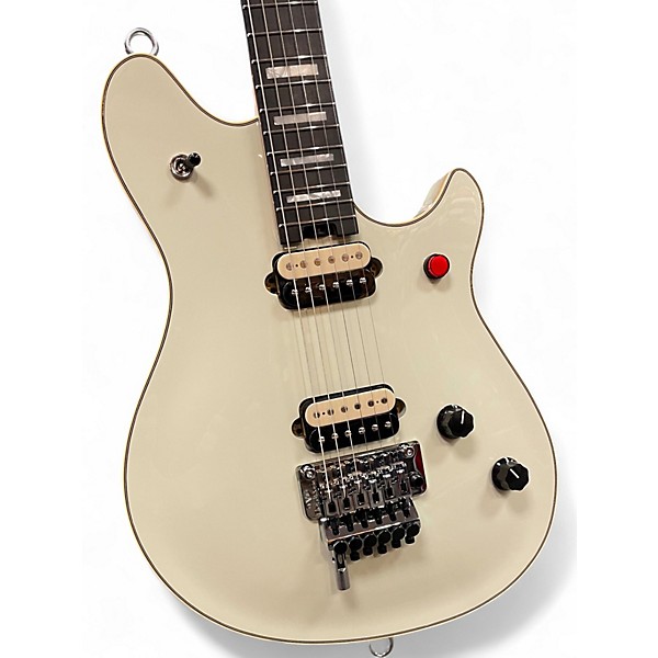 Used 2025 EVH MIJ Series EVH Signature Wolfgang Ivory Solid Body Electric Guitar