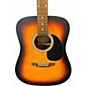 Used Fender FA25 3 Color Sunburst Acoustic Electric Guitar