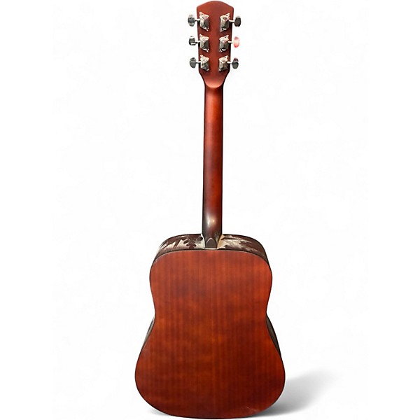 Used Fender FA25 3 Color Sunburst Acoustic Electric Guitar