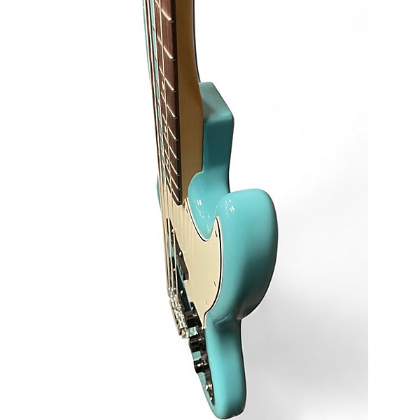 Used Fender Standard Jazz Bass TEAL Electric Bass Guitar