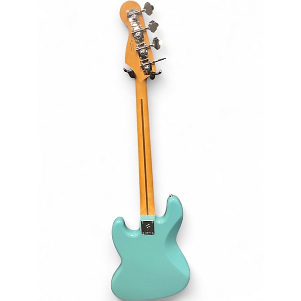 Used Fender Standard Jazz Bass TEAL Electric Bass Guitar