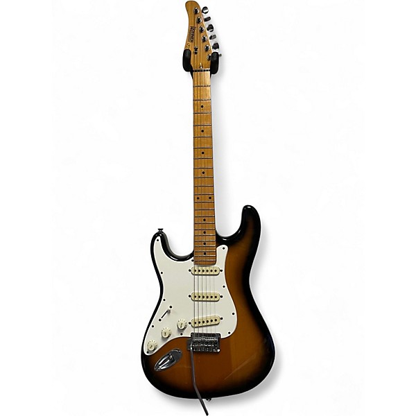 Used Hohner ST57 2 Tone Sunburst Electric Guitar