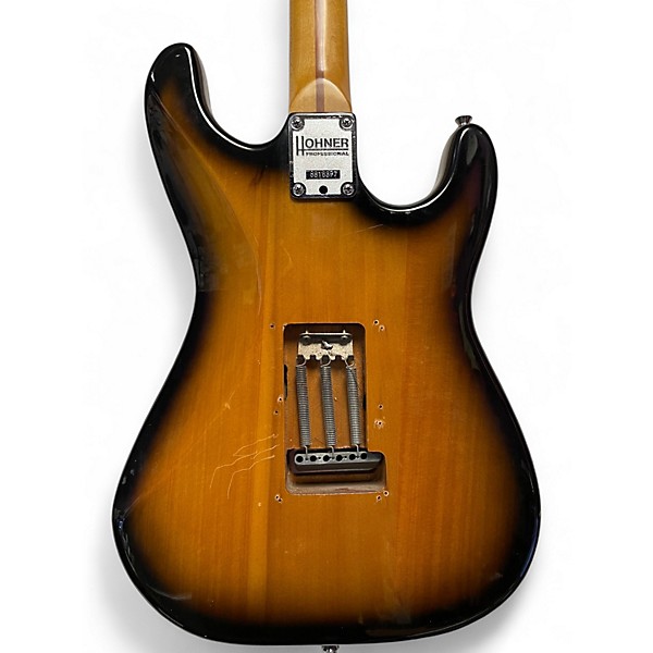 Used Hohner ST57 2 Tone Sunburst Electric Guitar