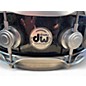 Used DW 5X14 Collector's Series Finish Ply Super Solid Maple Snare Black Glass Drum