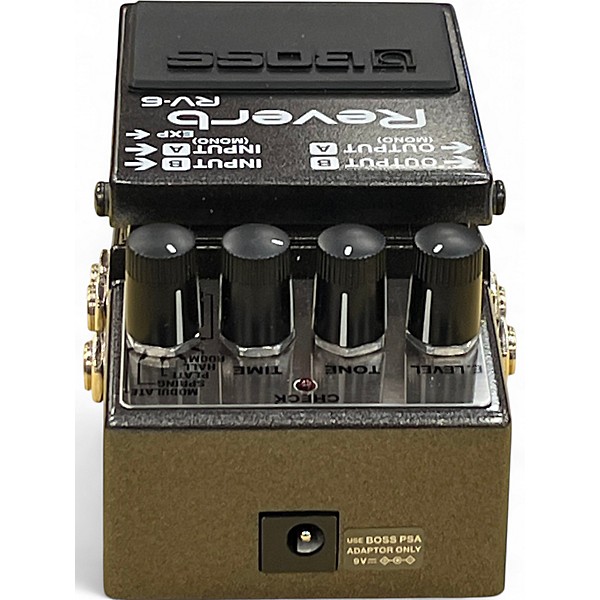 Used BOSS RV6 Digital Reverb Effect Pedal