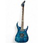Used ESP LTD MH1000 Trans Blue Solid Body Electric Guitar thumbnail