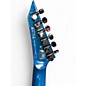 Used ESP LTD MH1000 Trans Blue Solid Body Electric Guitar