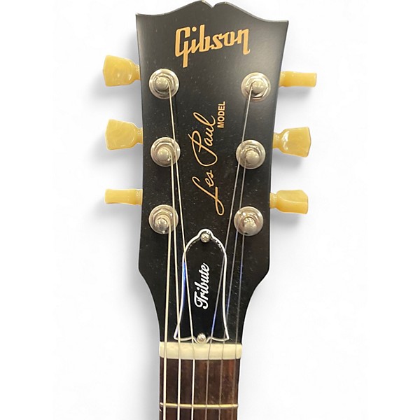 Used Gibson Les Paul Tribute Brown Sunburst Solid Body Electric Guitar