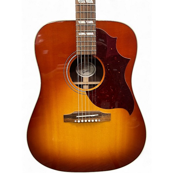 Used Gibson Hummingbird Studio Sunburst Acoustic Guitar
