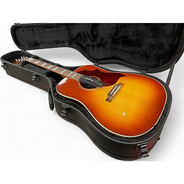 Used Gibson Hummingbird Studio Sunburst Acoustic Guitar