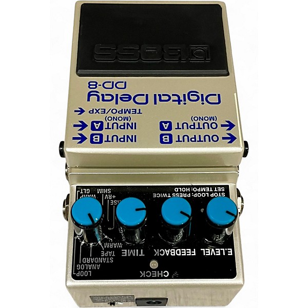 Used BOSS DD8 DIGITAL DELAY Effect Pedal