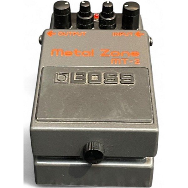 Used BOSS MT2 Metal Zone Distortion Effect Pedal