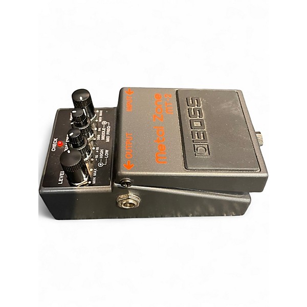 Used BOSS MT2 Metal Zone Distortion Effect Pedal
