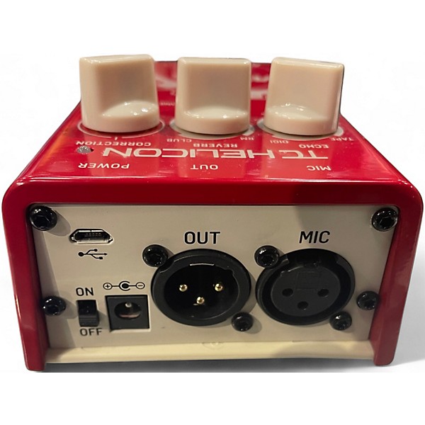 Used TC Helicon VoiceTone Mic Mechanic Vocal Processor