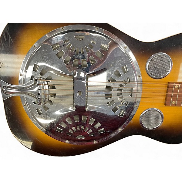 Vintage 1980 Dobro Model 27 Sunburst Resonator Guitar