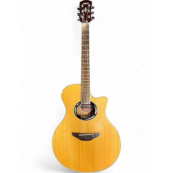 Used Yamaha APX500 Natural Acoustic Electric Guitar