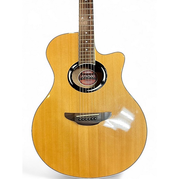 Used Yamaha APX500 Natural Acoustic Electric Guitar