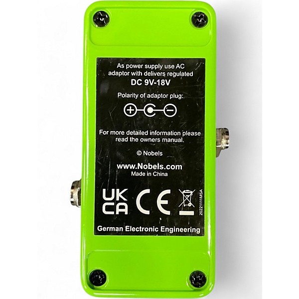 Used Nobels ODR-mini Natural Overdrive Effect Pedal