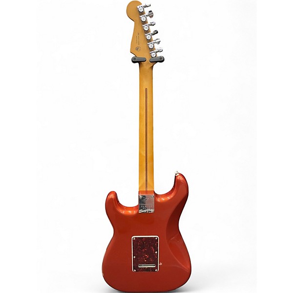 Used Fender Player Plus Stratocaster Aged Candy Apple Red Solid Body Electric Guitar