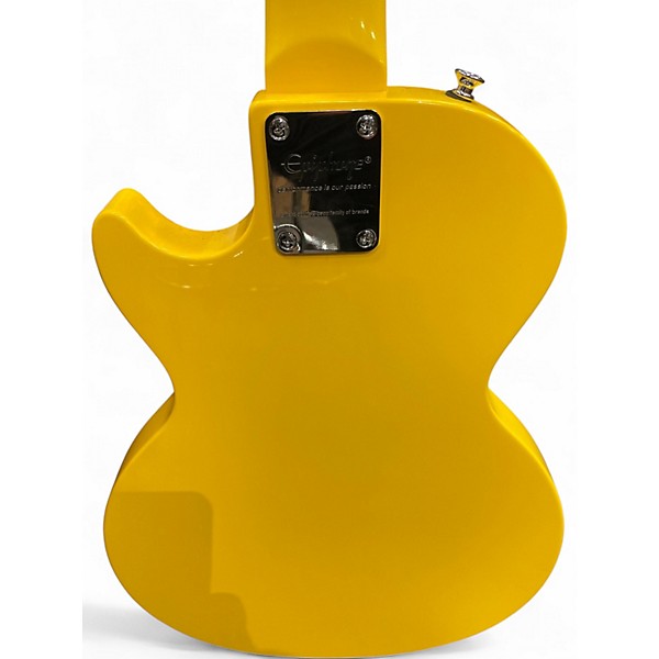 Used Epiphone Les Paul SL Yellow Solid Body Electric Guitar