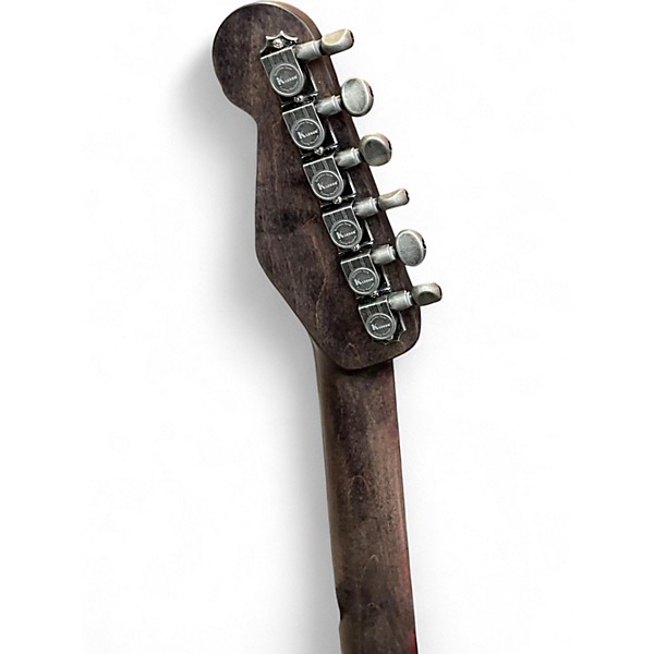 Used James Trussant STEELCASTER SILVER Solid Body Electric Guitar