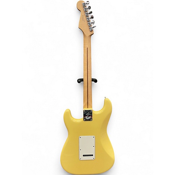 Used Fender Standard Stratocaster Cream Solid Body Electric Guitar