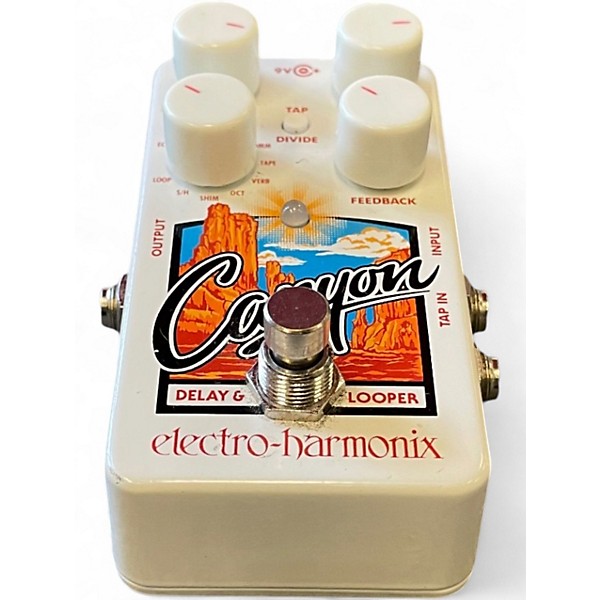 Used Electro-Harmonix Canyon Delay and Looper Effect Pedal