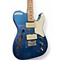 Used Squier Paranormal Cabronita Telecaster Thinline Lake Placid Blue Hollow Body Electric Guitar