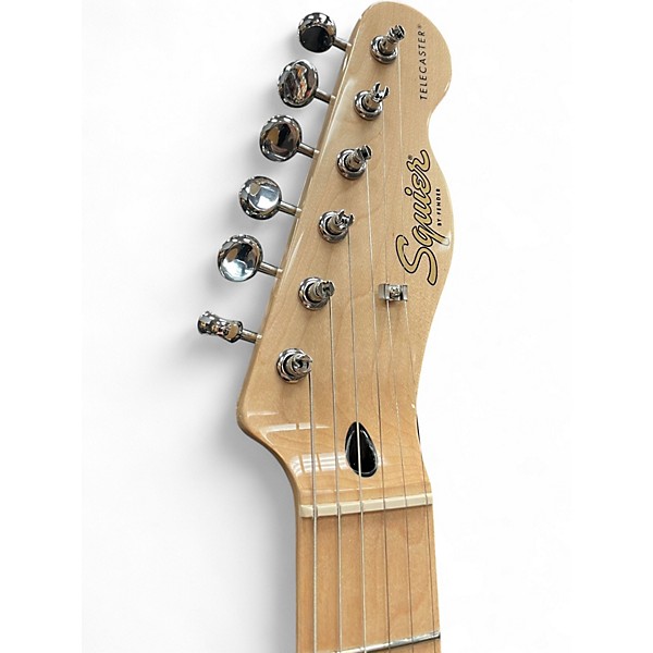 Used Squier Paranormal Cabronita Telecaster Thinline Lake Placid Blue Hollow Body Electric Guitar