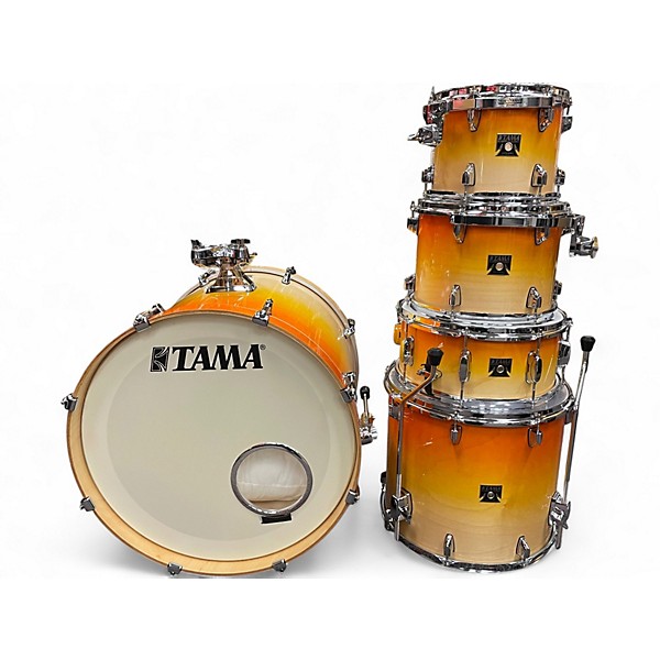 Used TAMA 5 Piece Superstar Classic California Sunset Fade Drum Kit