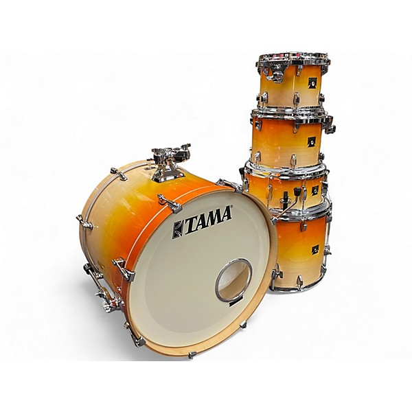 Used TAMA 5 Piece Superstar Classic California Sunset Fade Drum Kit