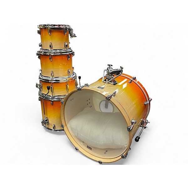 Used TAMA 5 Piece Superstar Classic California Sunset Fade Drum Kit