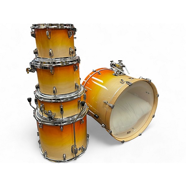 Used TAMA 5 Piece Superstar Classic California Sunset Fade Drum Kit