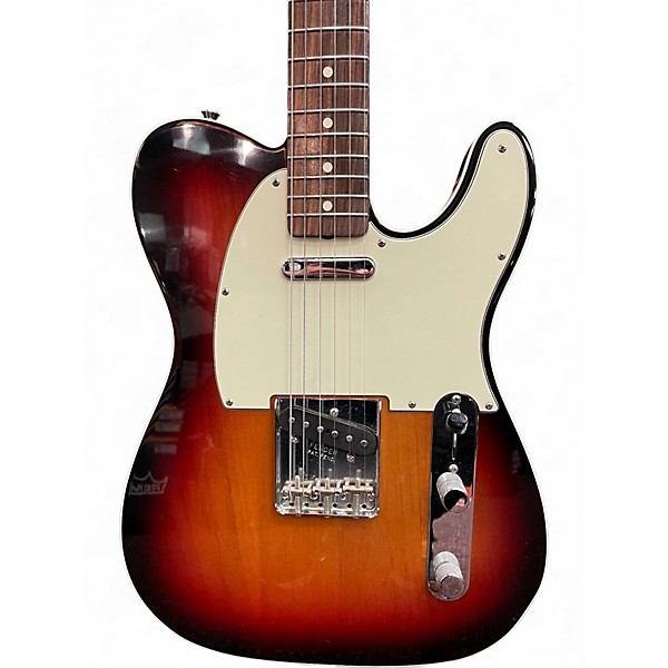 Used 2008 Fender 1962 American Vintage Telecaster Custom 3 Color Sunburst Solid Body Electric Guitar