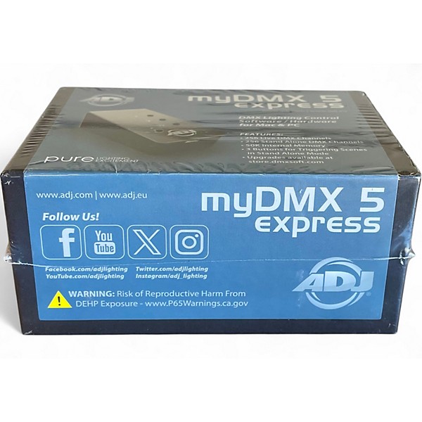 Used American DJ myDMX 5 express Lighting Controller
