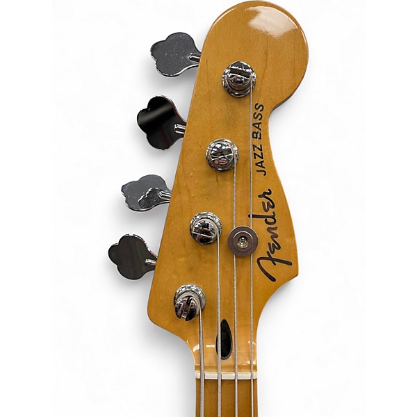 Used Fender Player Plus Active Jazz Bass Olympic Pearl Electric Bass Guitar