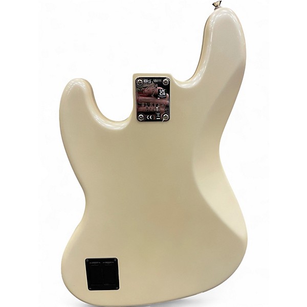 Used Fender Player Plus Active Jazz Bass Olympic Pearl Electric Bass Guitar