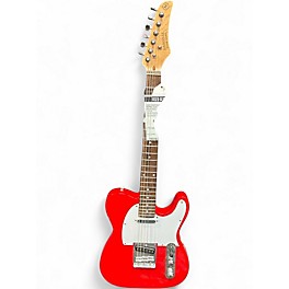 Used Nashville Guitar Works telecaster red Solid Body Electric Guitar
