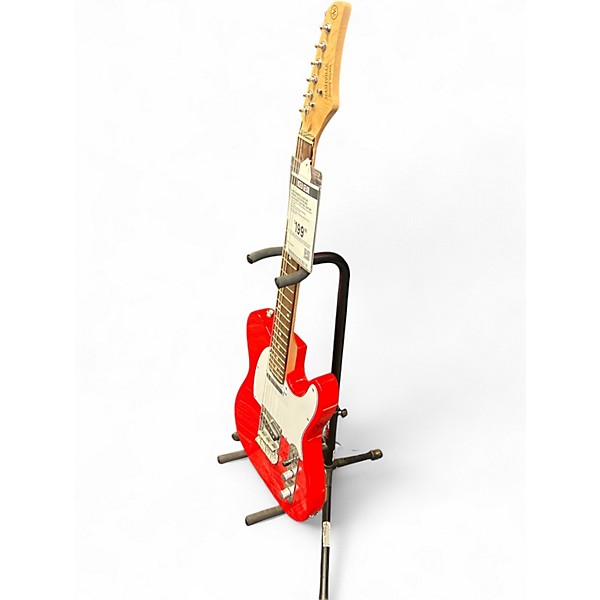 Used Nashville Guitar Works telecaster red Solid Body Electric Guitar