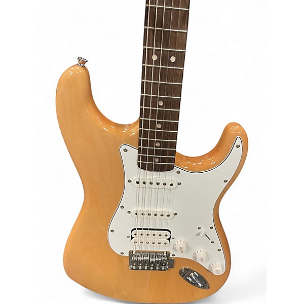 Used Squier Standard Stratocaster Natural Solid Body Electric Guitar