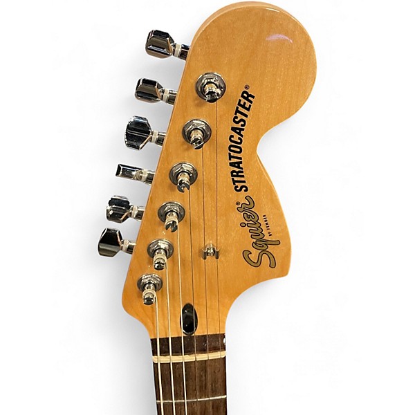 Used Squier Standard Stratocaster Natural Solid Body Electric Guitar