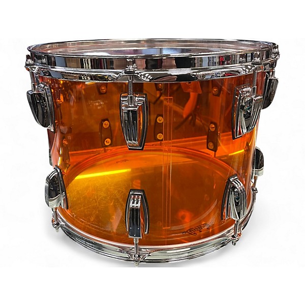 Used Ludwig 14X10 Vistalite Tom Amber Drum