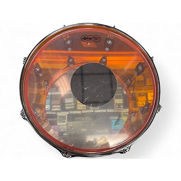 Used Ludwig 14X10 Vistalite Tom Amber Drum