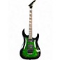 Used Jackson JS Series Dinky Arch Top JS32Q DKA Transparent Green Burst Solid Body Electric Guitar thumbnail