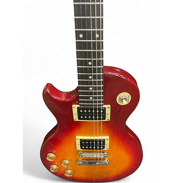 Used Epiphone Les Paul 100 Bolt On Left Handed 2 Color Sunburst Electric Guitar