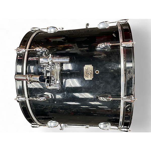Used Pearl 5 Piece Export Black Drum Kit