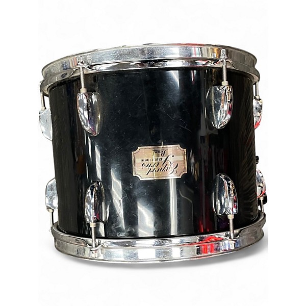 Used Pearl 5 Piece Export Black Drum Kit